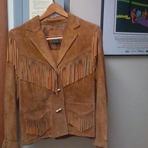 Ralph Lauren suede jacket size medium